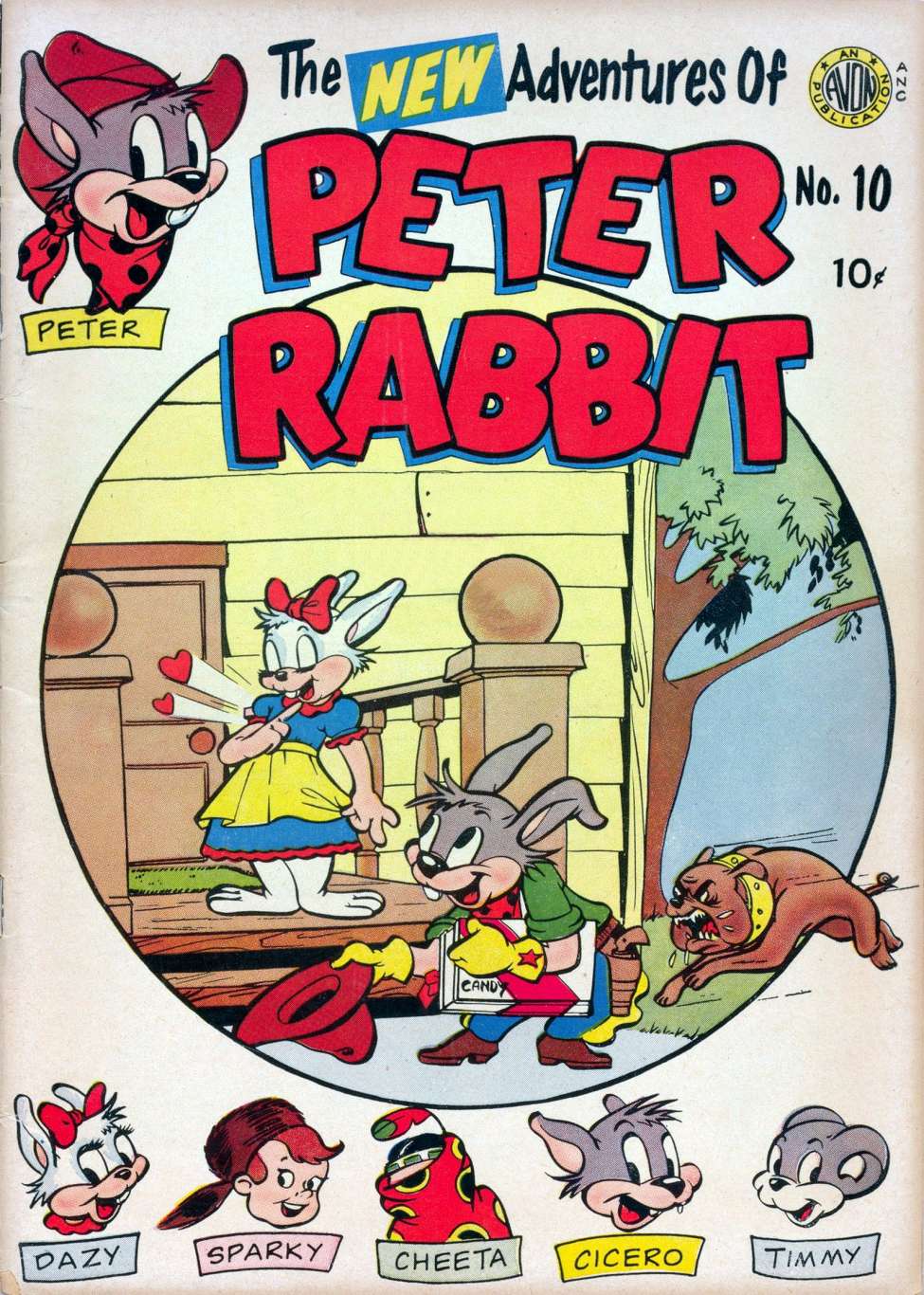 Comic Book Cover For Peter Rabbit 10
