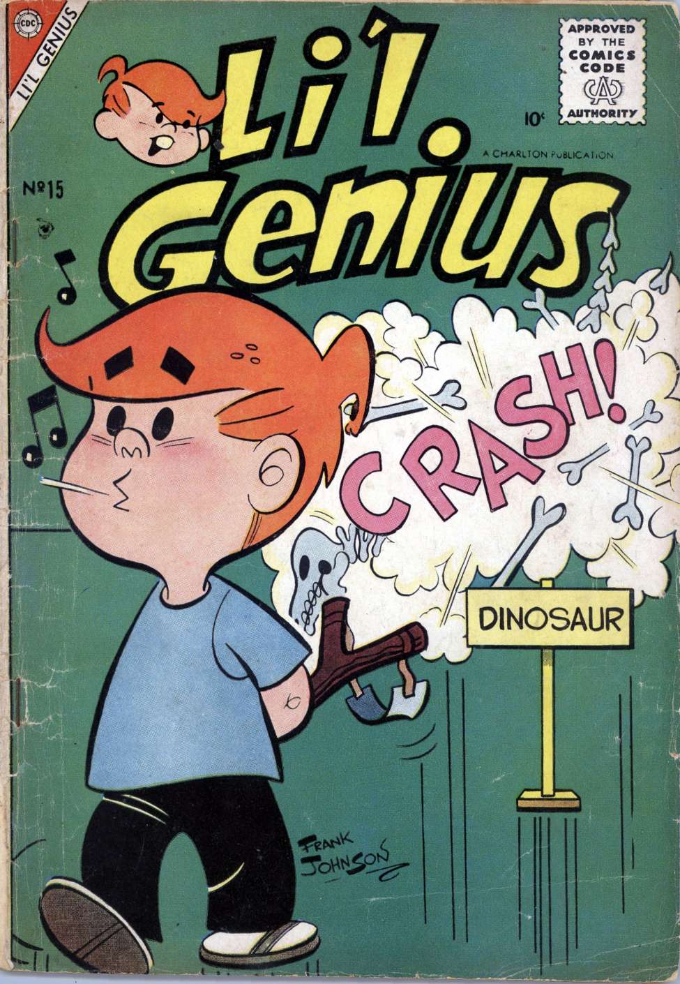 Comic Book Cover For Li'l Genius 15