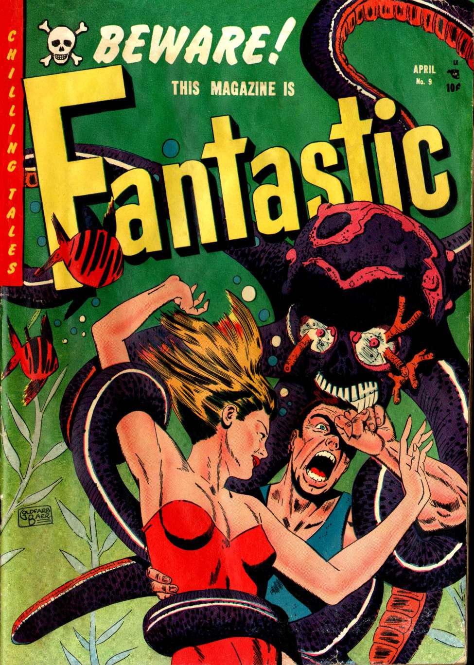 Book Cover For Fantastic 9 - Version 2