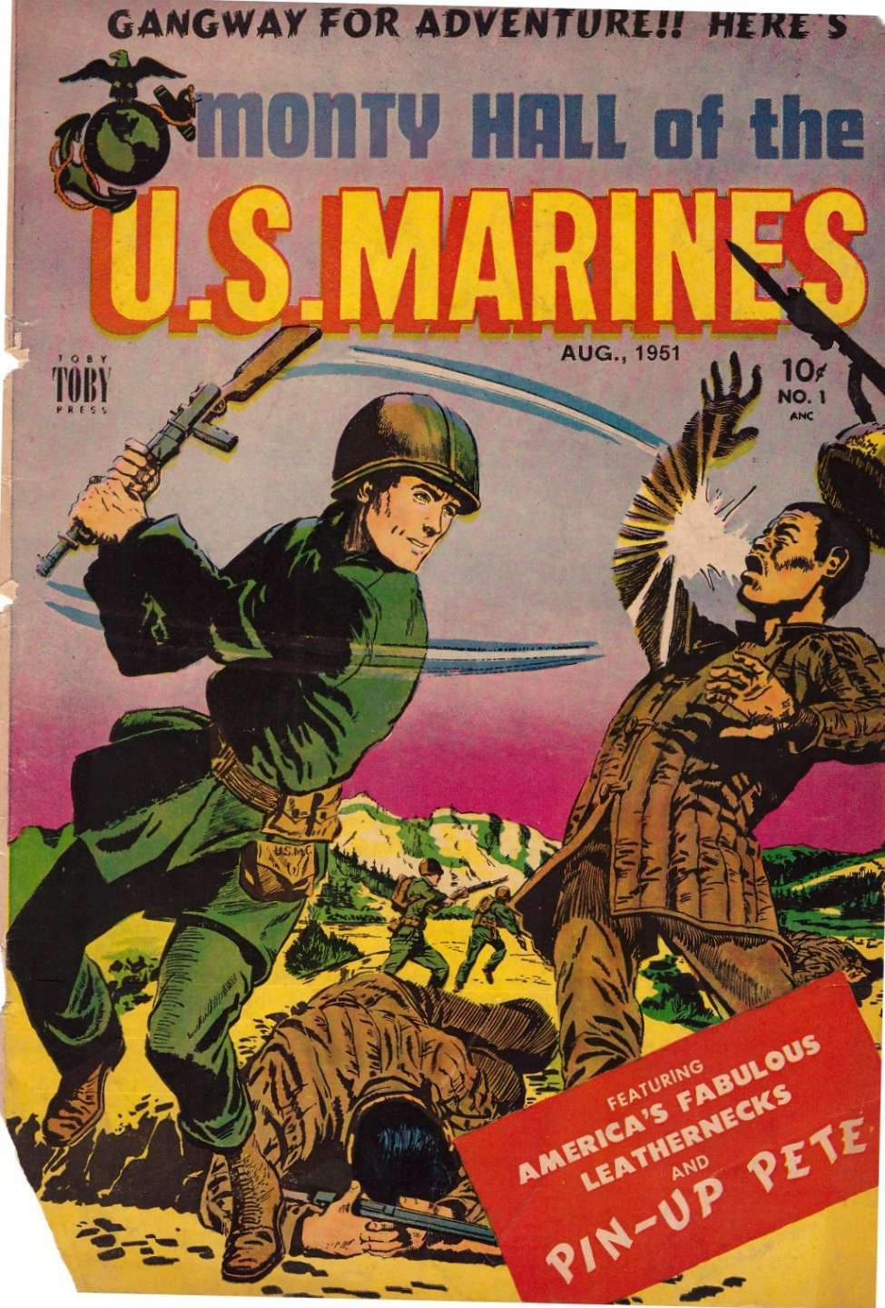 Book Cover For Monty Hall of the U.S. Marines 1