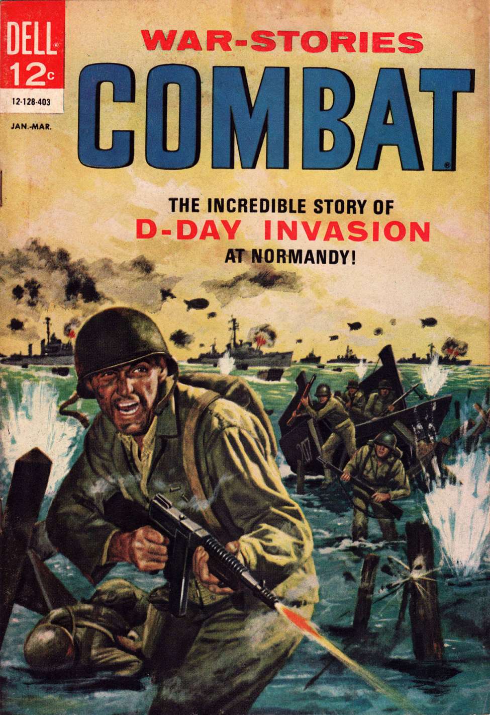 Comic Book Cover For Combat 11