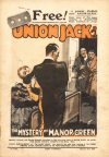 Cover For The Union Jack 1269 - The Mystery of Manor Green