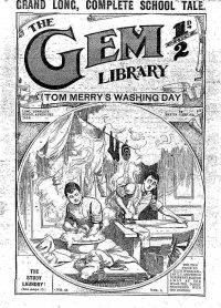Large Thumbnail For The Gem v1 18 - Tom Merry’s Washing Day