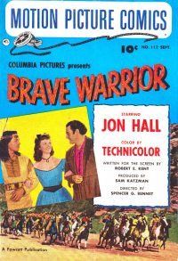 Large Thumbnail For Motion Picture Comics 112 Brave Warrior
