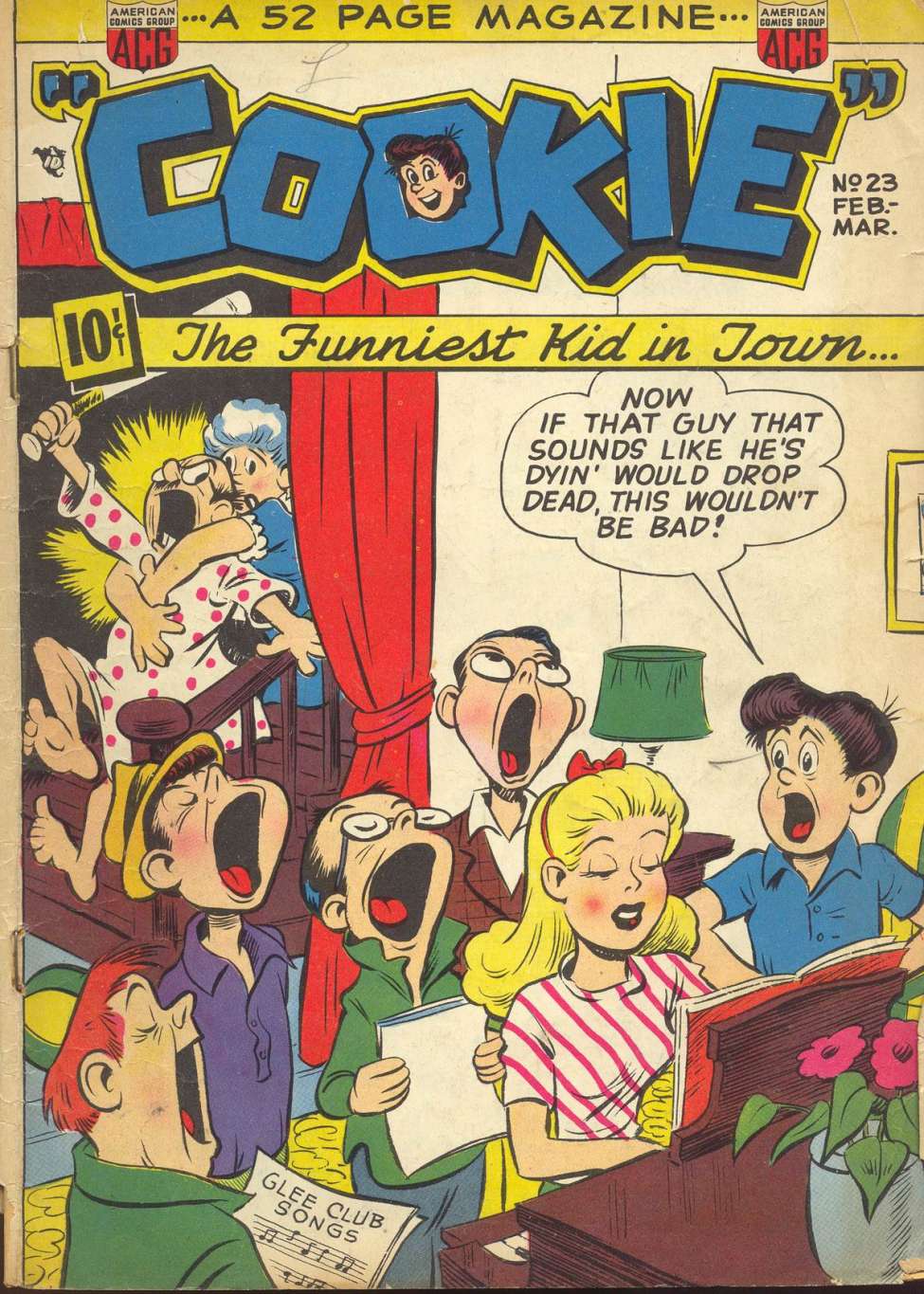 Comic Book Cover For Cookie 23