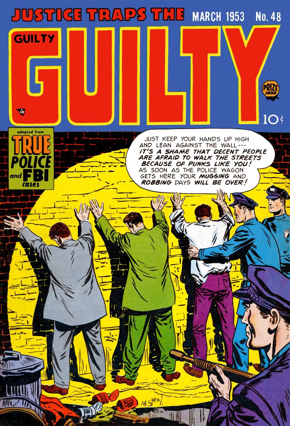 Comic Book Cover For Justice Traps the Guilty 48
