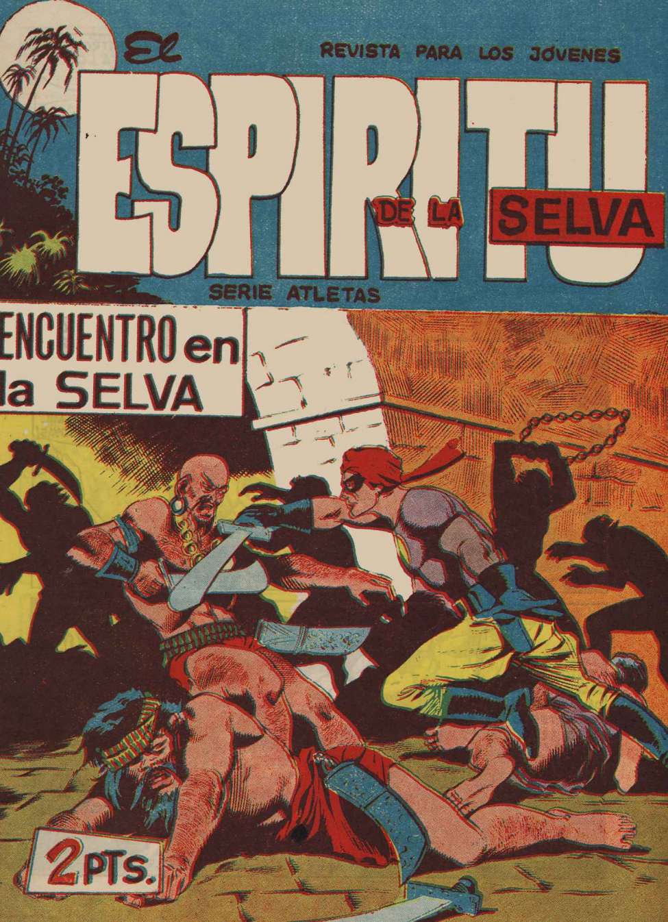 Comic Book Cover For El Espiritu De La Selva 74 - Encuentro en La Selva