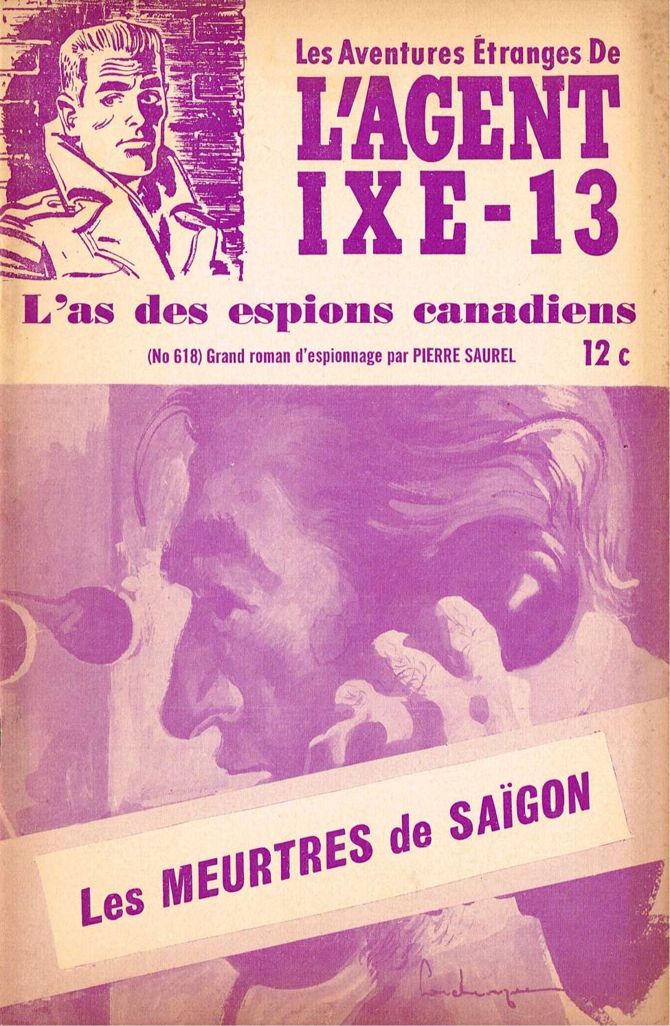 Book Cover For L'Agent IXE-13 v2 618 - Les meurtres de Saigon