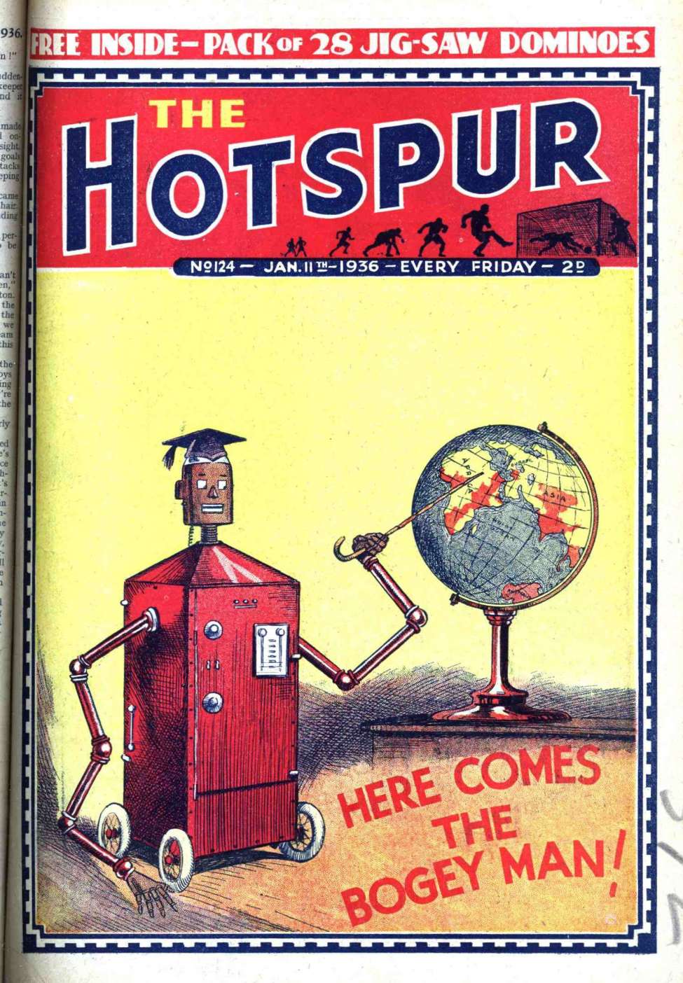 Book Cover For The Hotspur 124