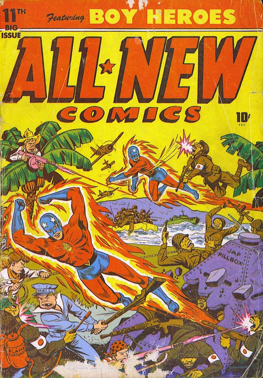 Comic Book Cover For All-New Comics 11