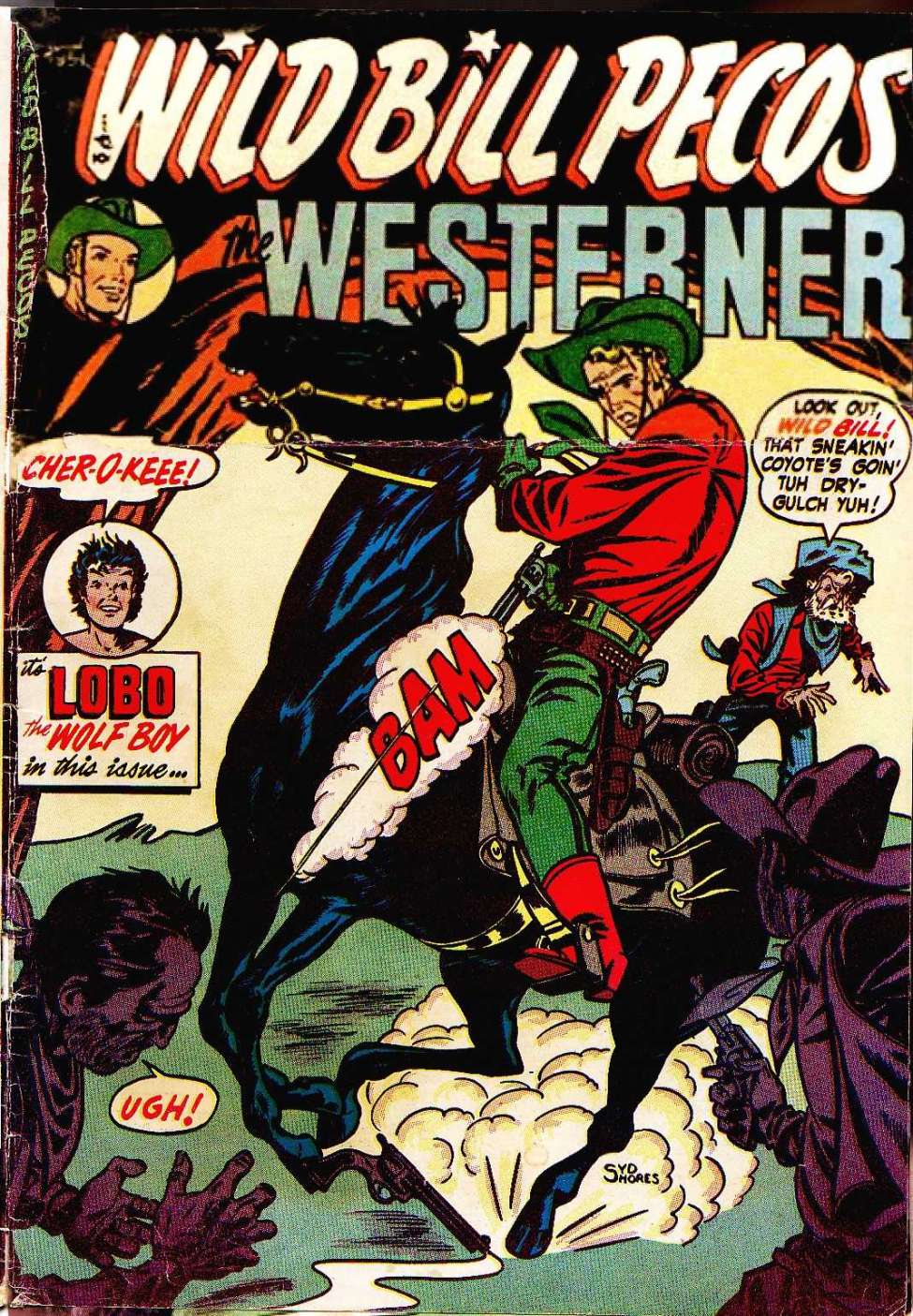 Comic Book Cover For The Westerner 39