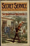 Cover For Secret Service 346 - The Bradys and Brazos Bill