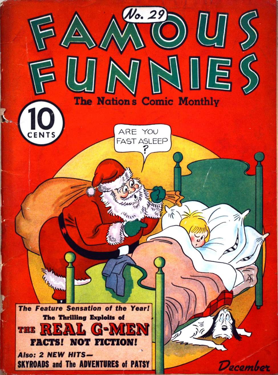 Book Cover For Famous Funnies 29