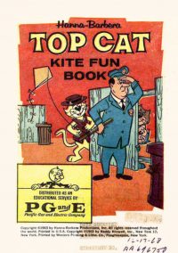 Large Thumbnail For Top Cat Kite Fun Book nn