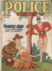 Large Thumbnail For Police Comics 46