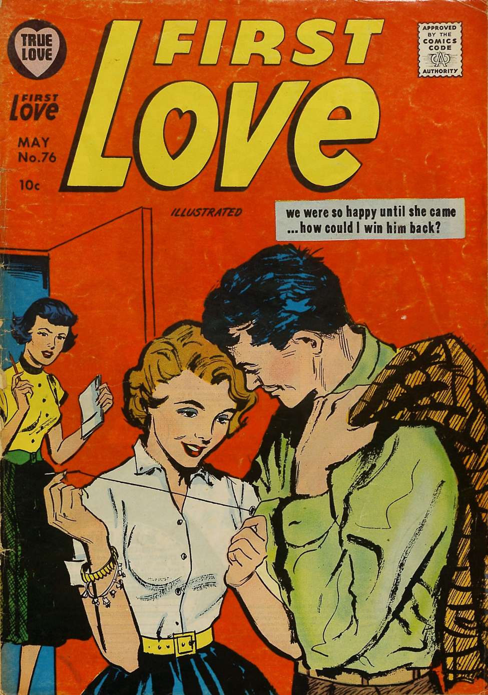 Comic Book Cover For First Love Illustrated 76