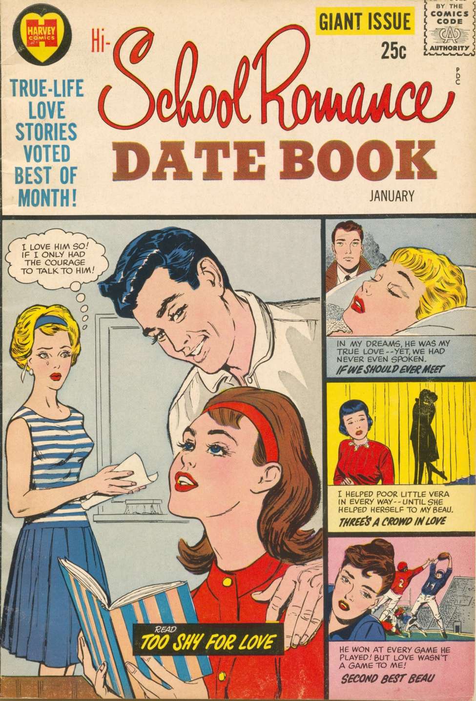 Book Cover For Hi-School Romance Datebook 2