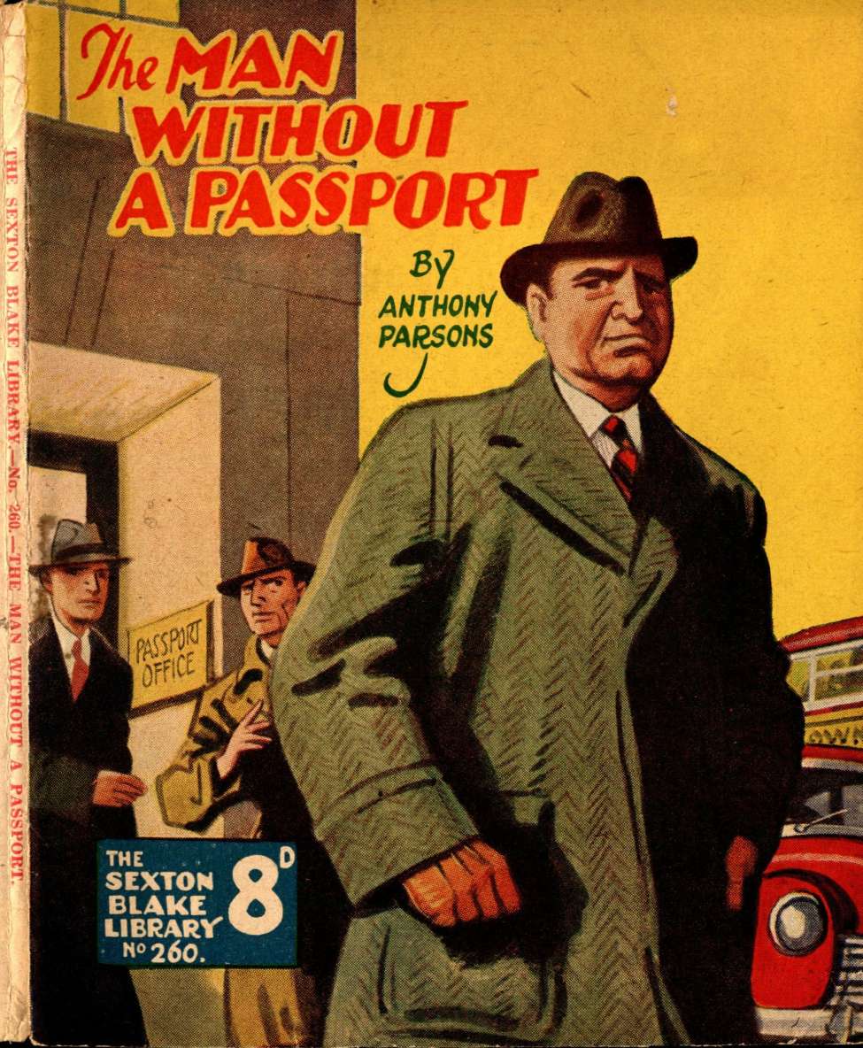 Comic Book Cover For Sexton Blake Library S3 260 - The Man Without a Passport
