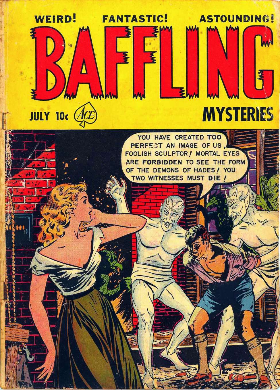 Book Cover For Baffling Mysteries 9