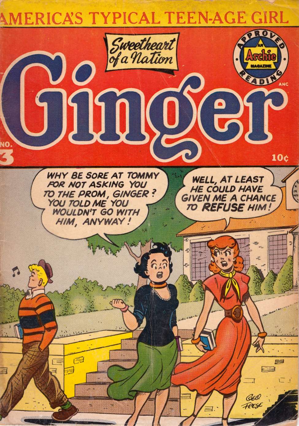Comic Book Cover For Ginger 3