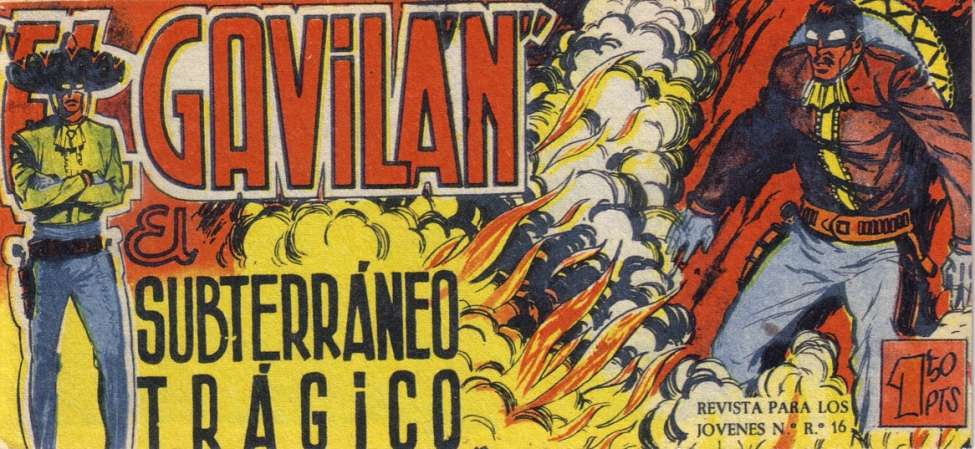 Comic Book Cover For El Gavilan 4 - El Subterraneo Tragico