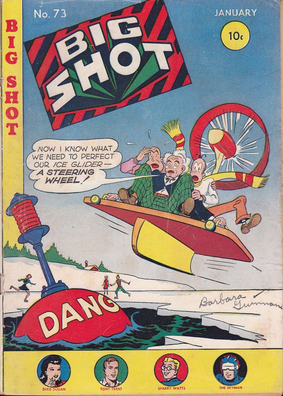Comic Book Cover For Big Shot 73 - Version 1
