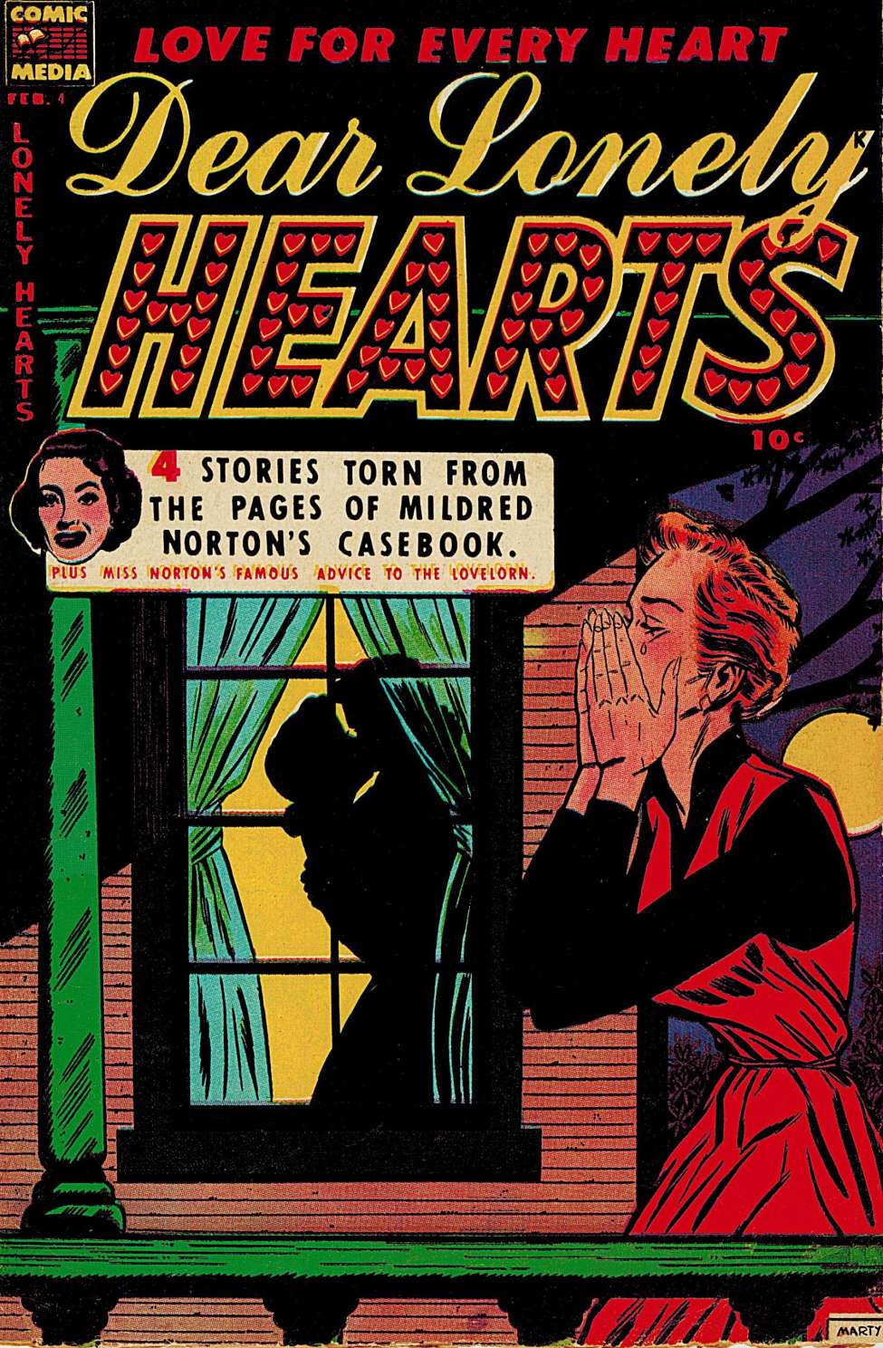 Comic Book Cover For Dear Lonely Hearts 4