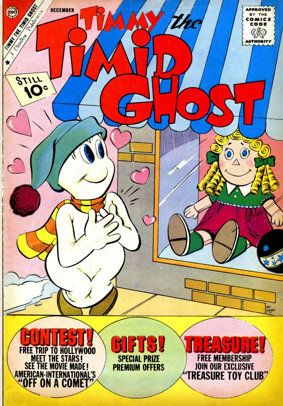 Comic Book Cover For Timmy the Timid Ghost 30