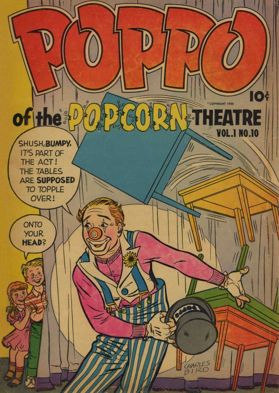 Comic Book Cover For Poppo of the Popcorn Theatre 10