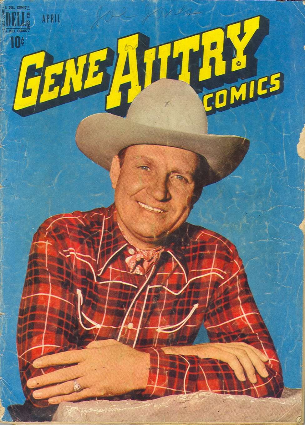 Comic Book Cover For Gene Autry Comics 26