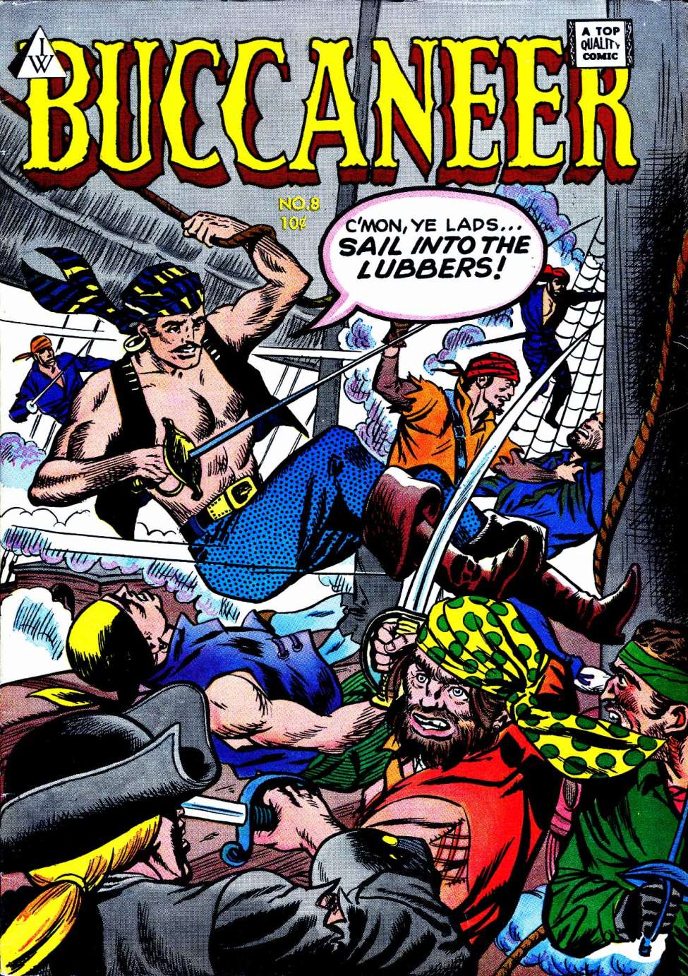Book Cover For Buccaneer 8