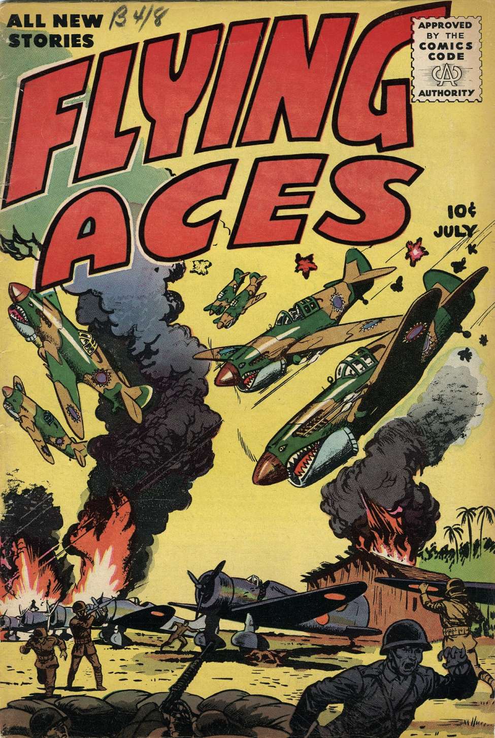 Book Cover For Flying Aces 1
