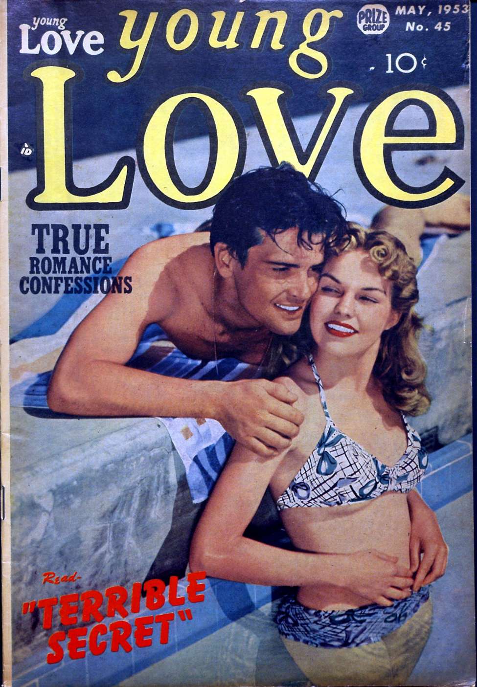 Comic Book Cover For Young Love 45