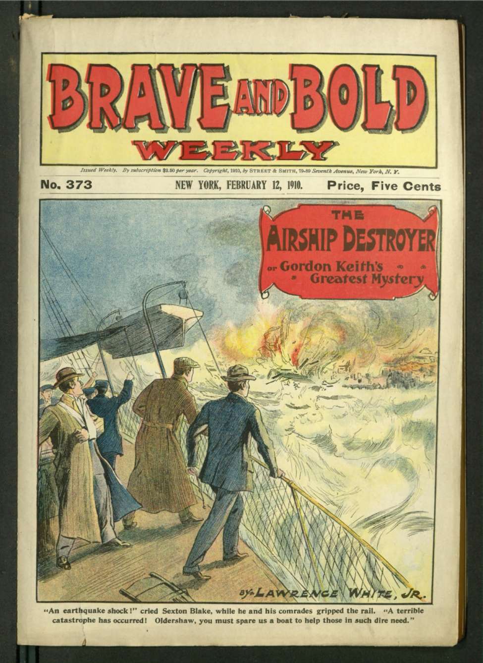 Book Cover For Brave and Bold 373 - The Airship Destroyer