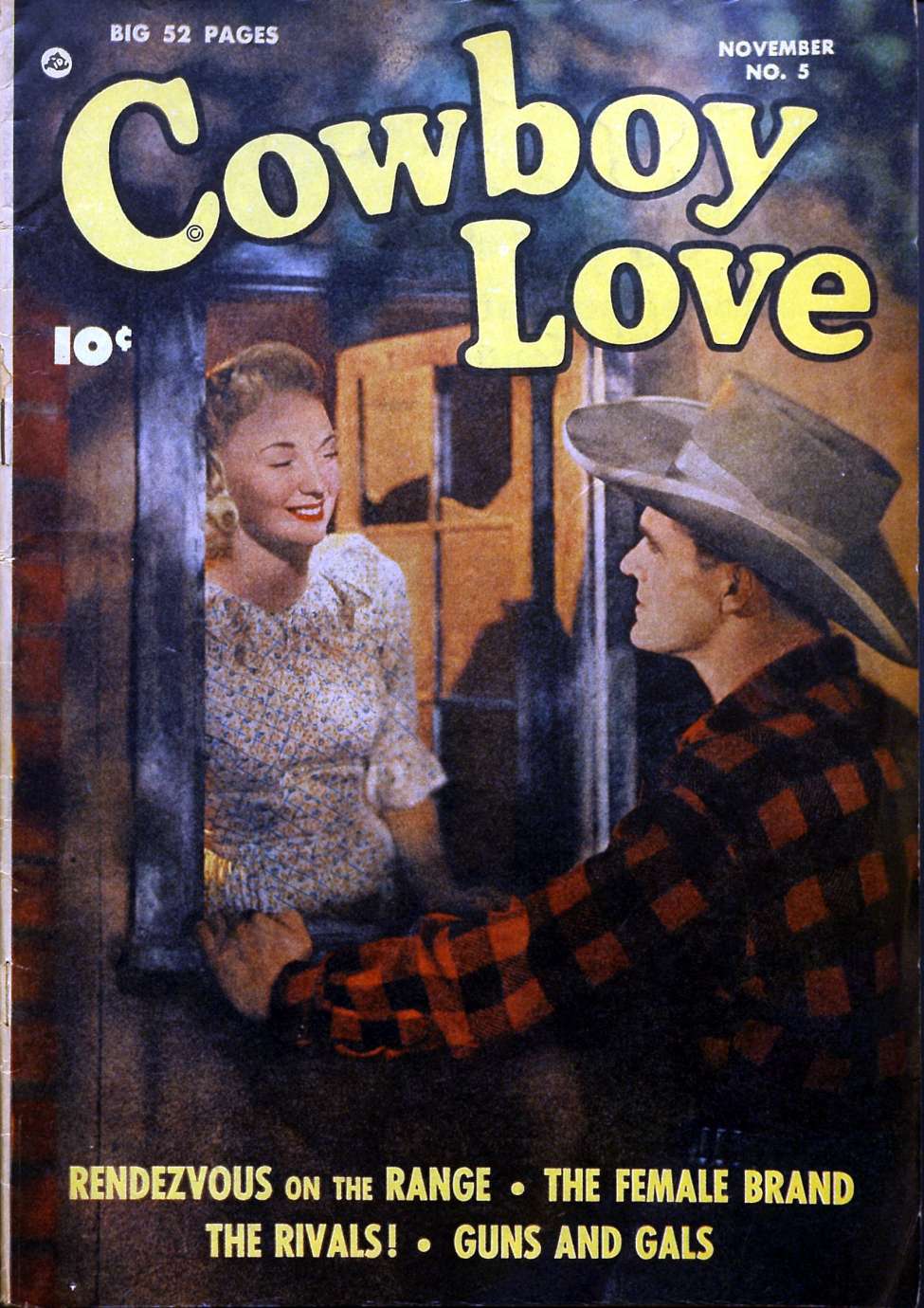 Comic Book Cover For Cowboy Love 5