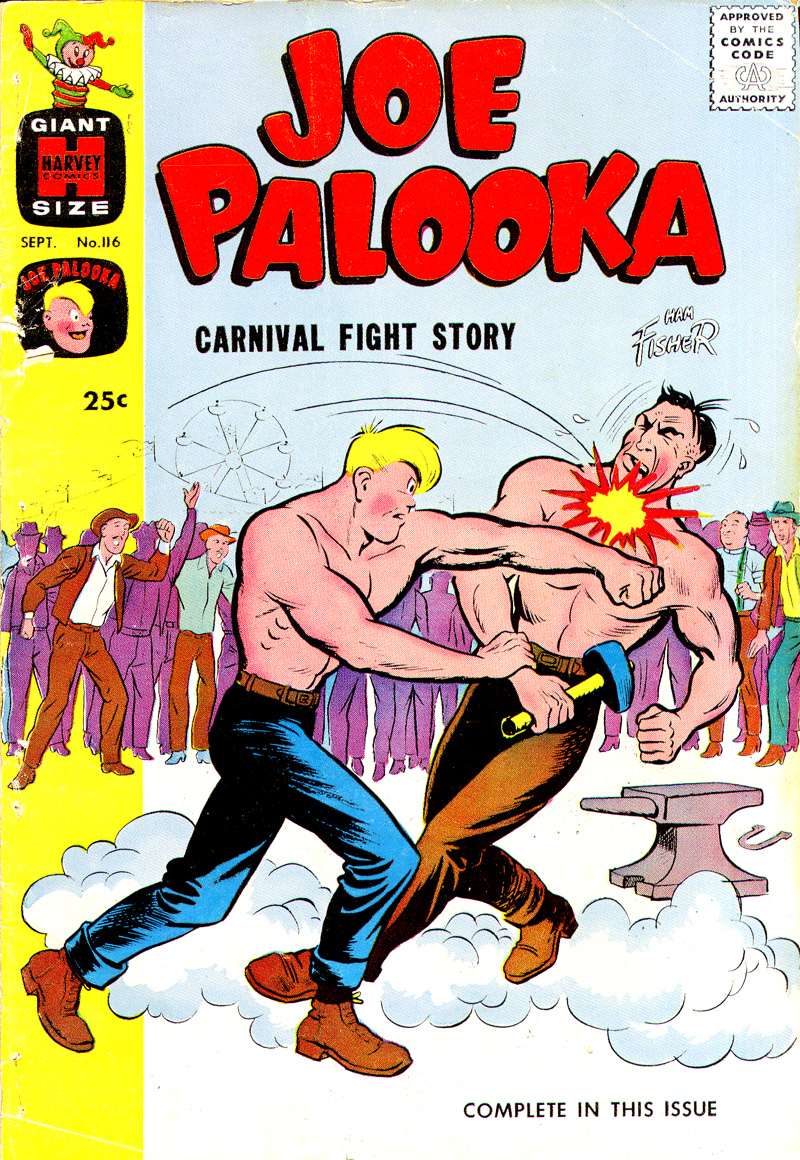 Book Cover For Joe Palooka Comics 116