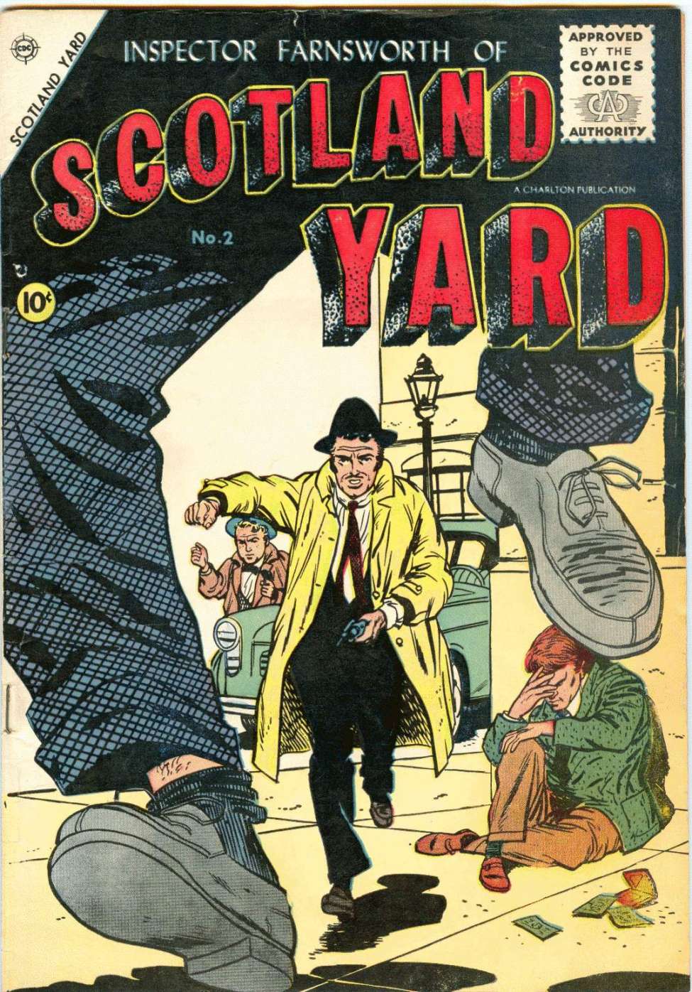 Comic Book Cover For Scotland Yard 2