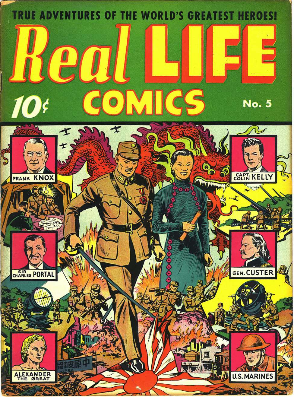 Comic Book Cover For Real Life Comics 5