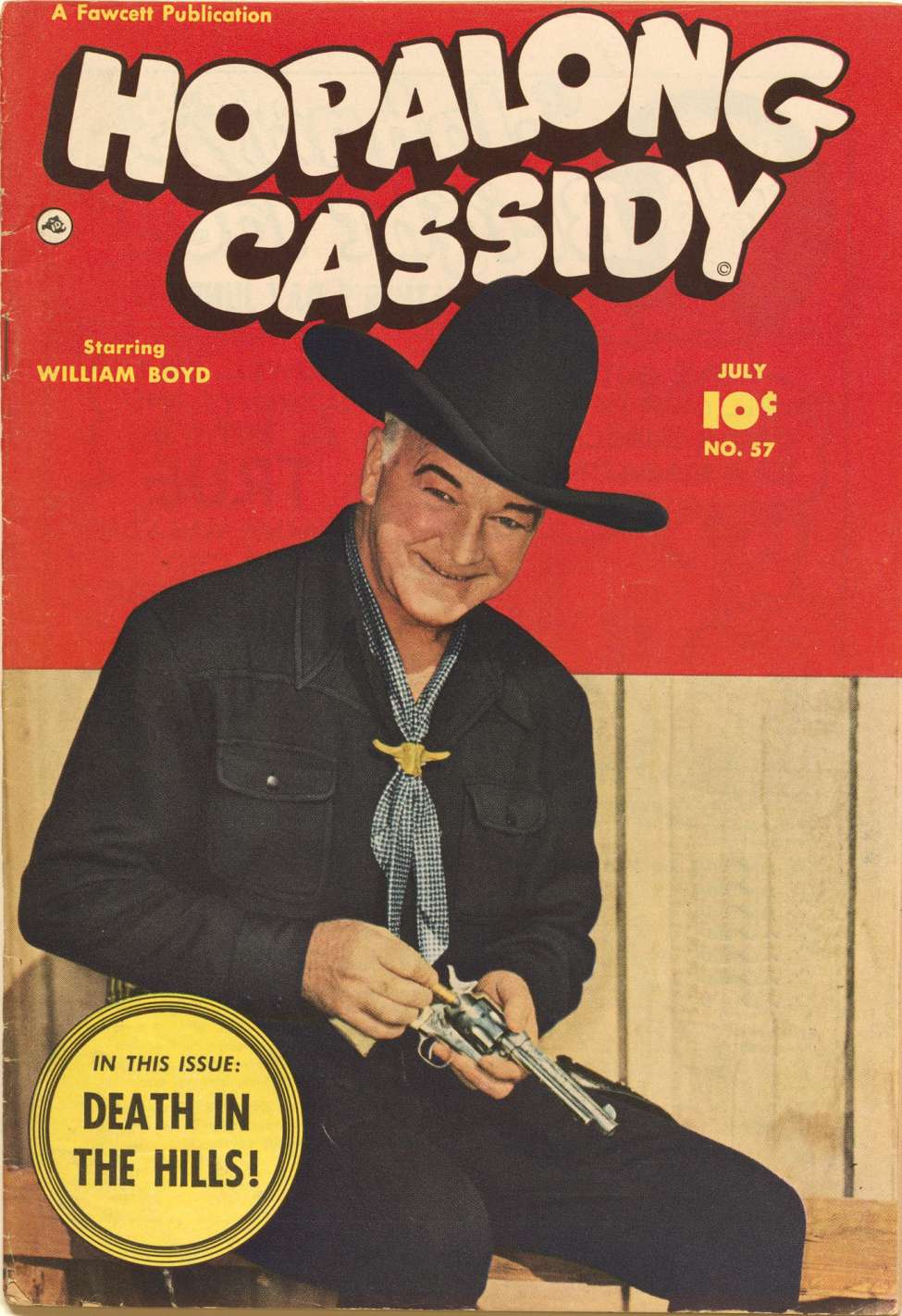 Book Cover For Hopalong Cassidy 57
