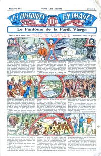 Large Thumbnail For Les Histoires en Images 134 Le Fant&ocirc;me de la For&ecirc;t Vierge
