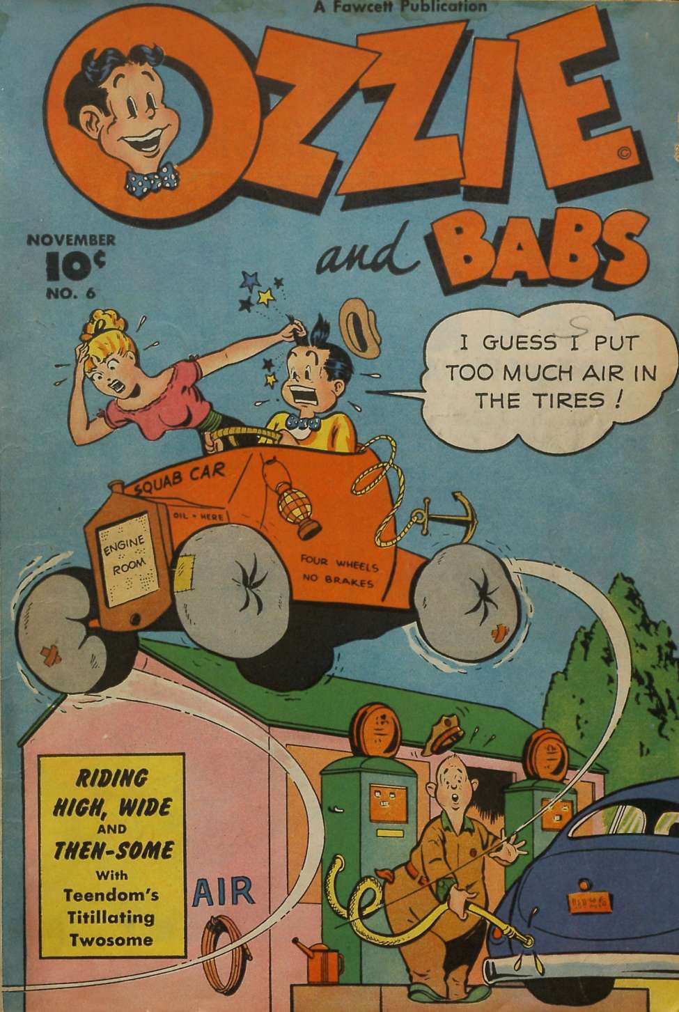 Comic Book Cover For Ozzie and Babs 6