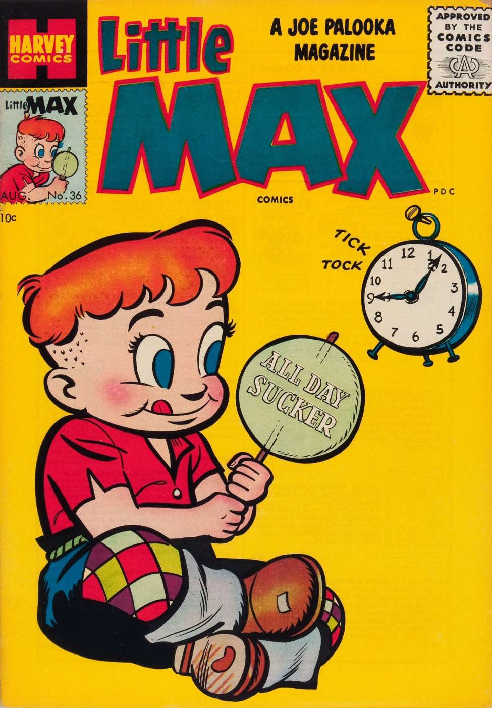 Comic Book Cover For Little Max Comics 36