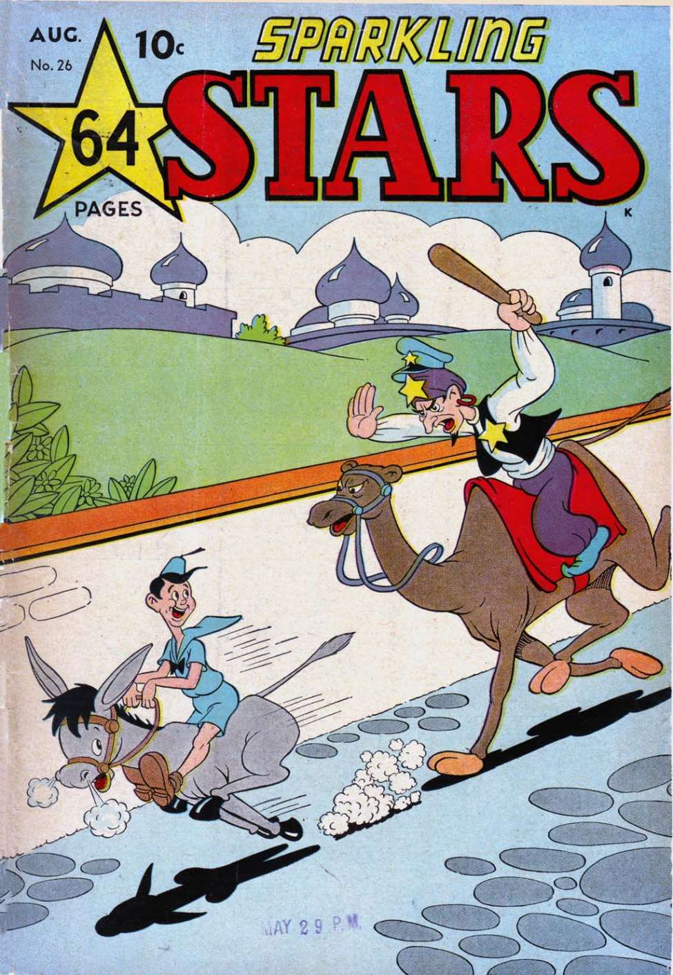 Comic Book Cover For Sparkling Stars 26