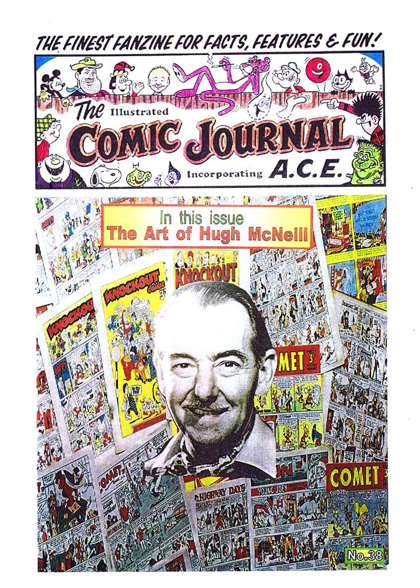 Book Cover For The Illustrated Comic Journal 38
