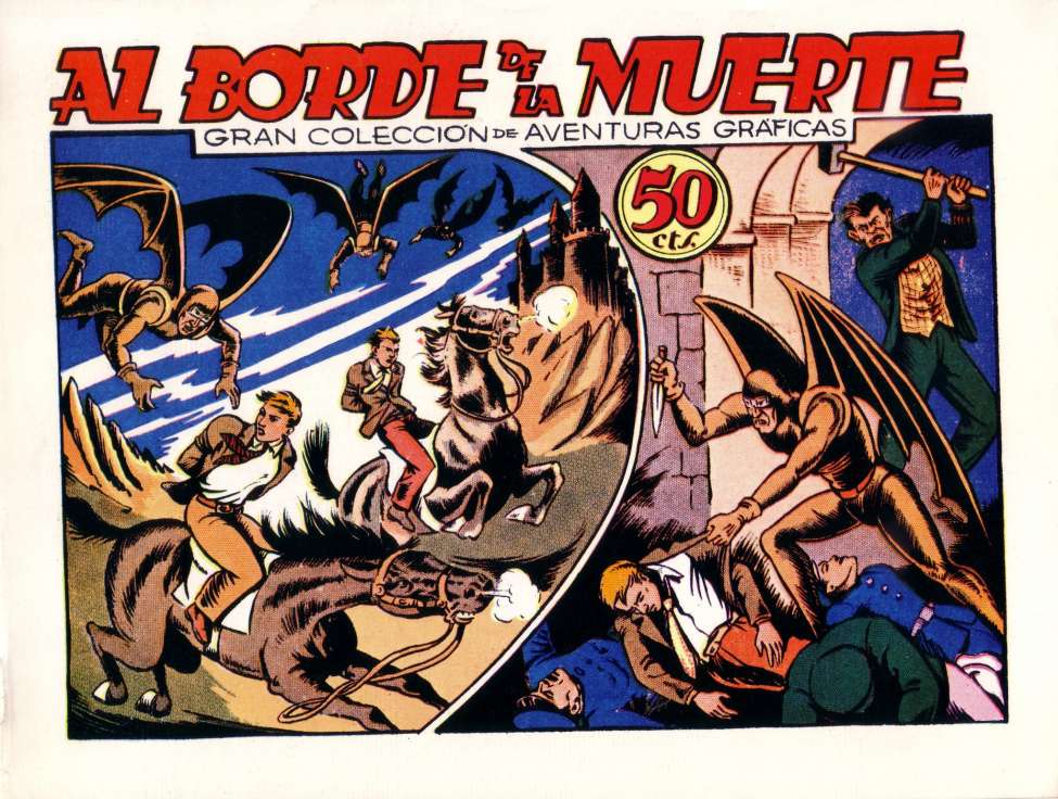 Comic Book Cover For Los Vampiros del Aire 2 - Al borde de la muerte