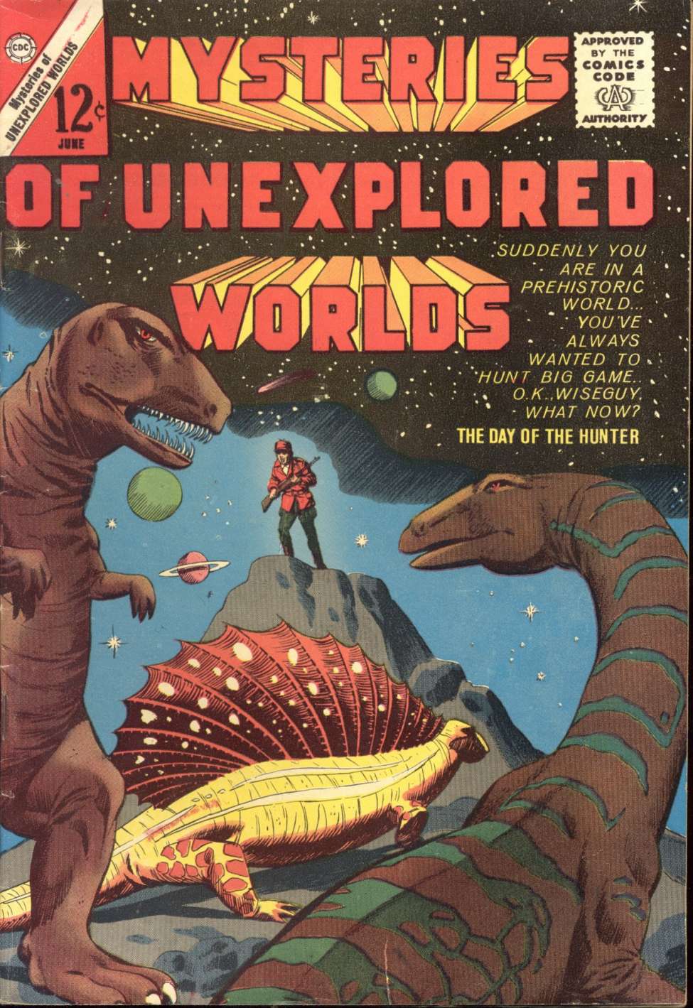 Book Cover For Mysteries of Unexplored Worlds 36