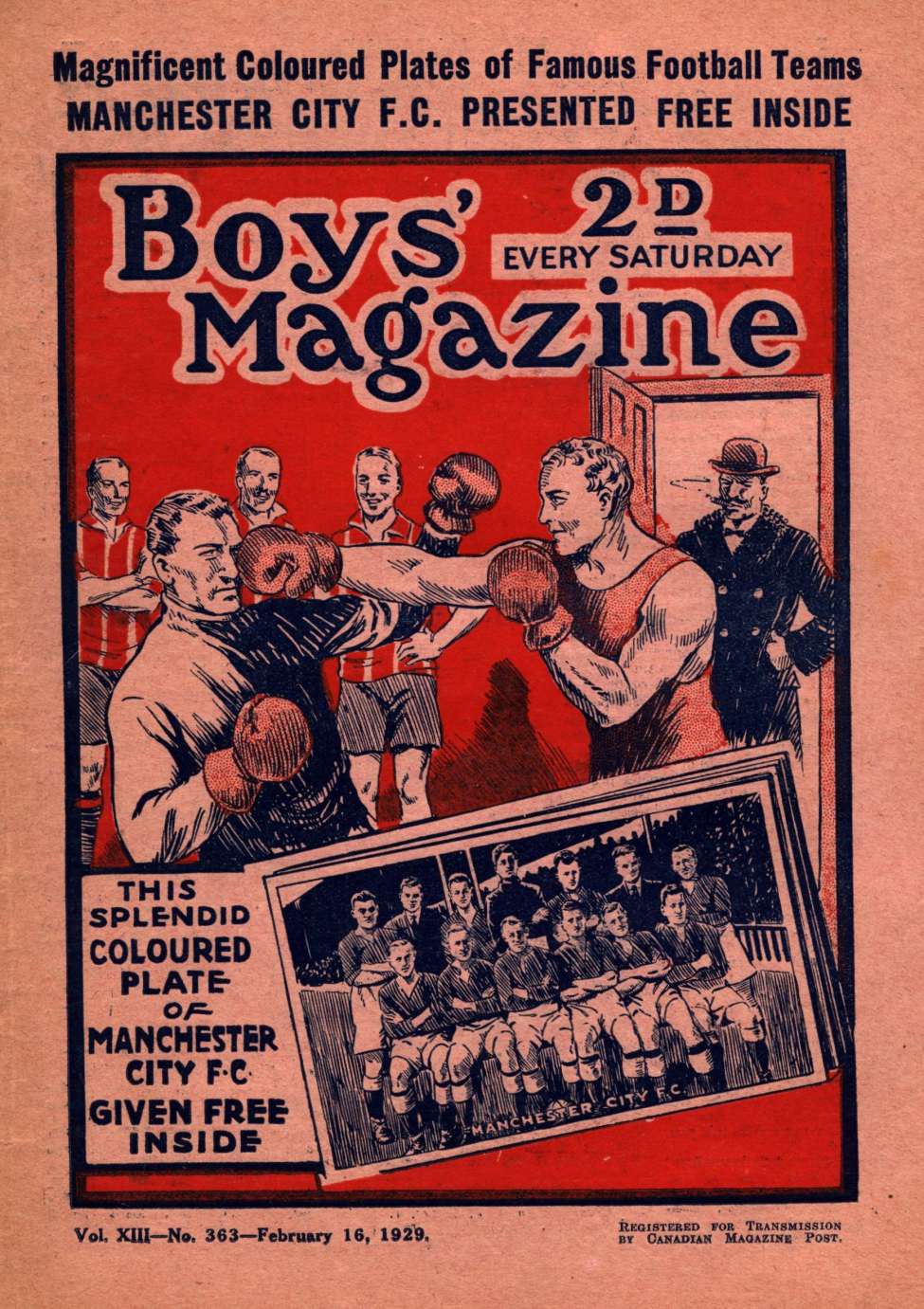 Book Cover For Boys' Magazine 363