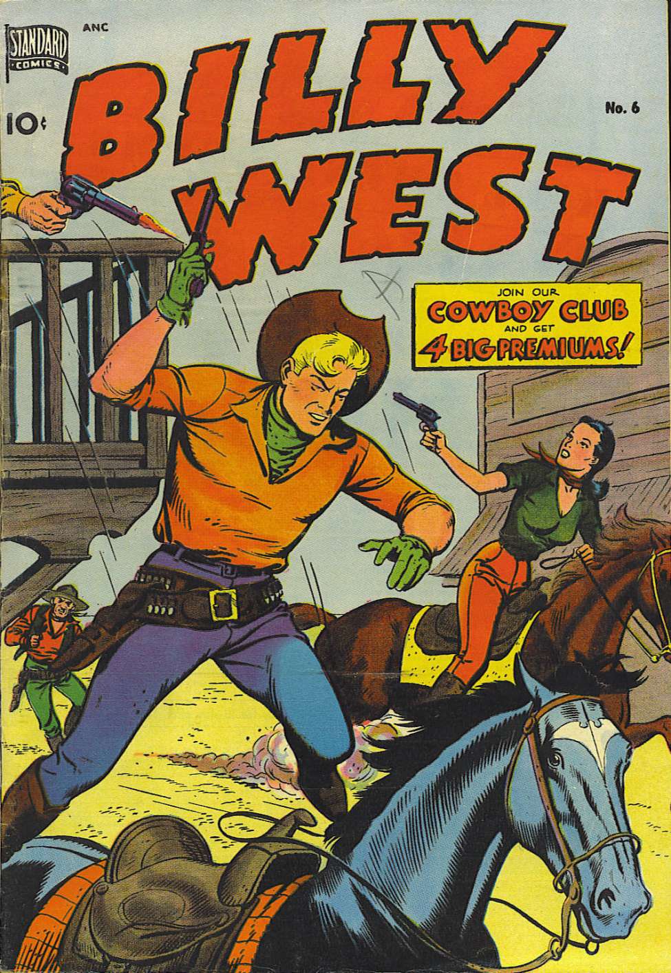 Book Cover For Billy West 6