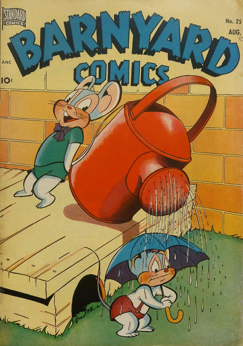 Book Cover For Barnyard Comics 25