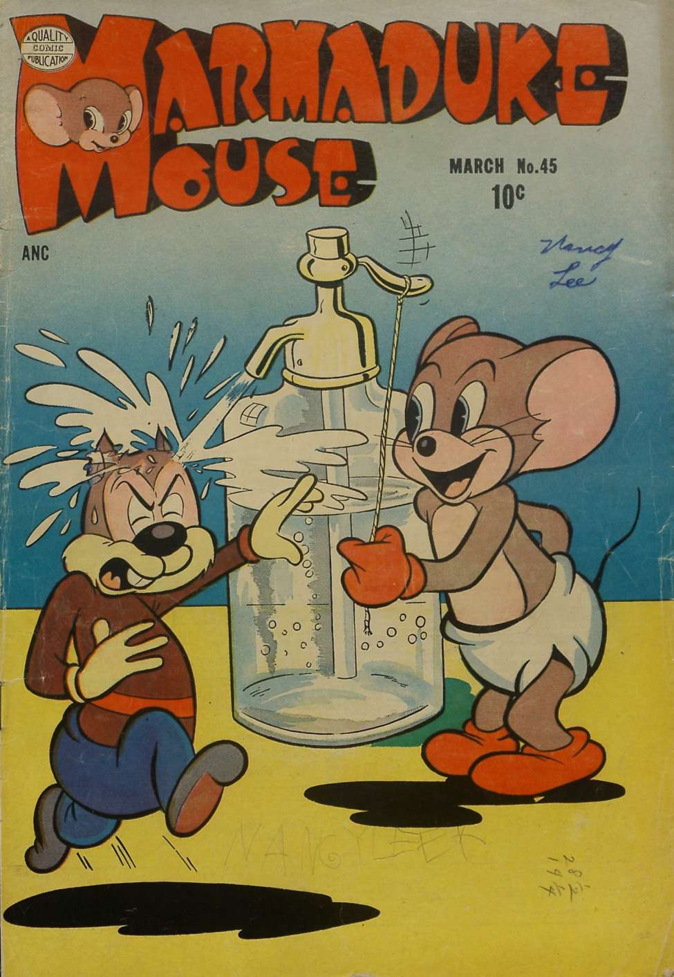 Book Cover For Marmaduke Mouse 45